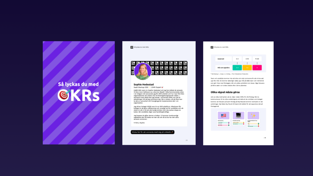 How to succeed with OKRs